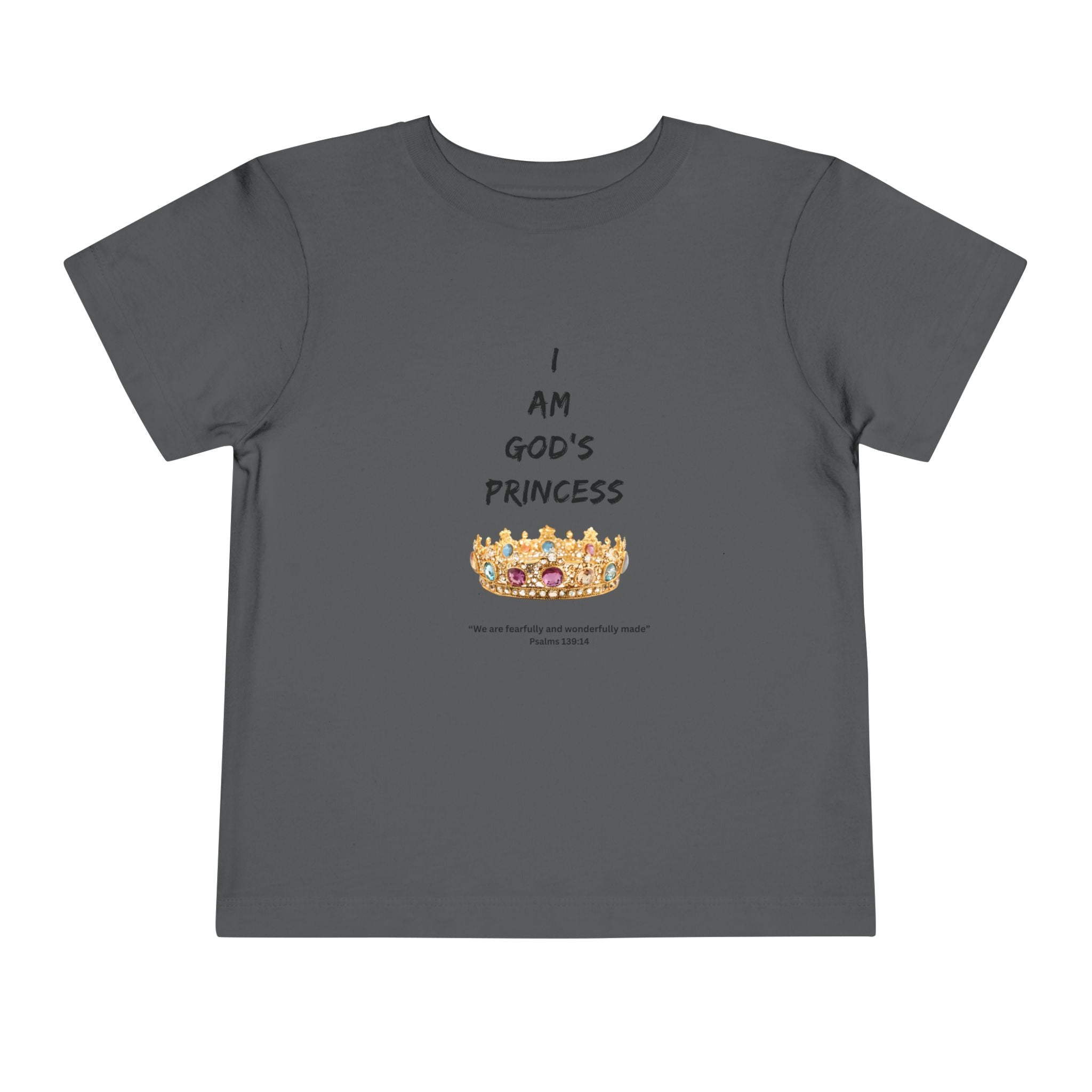 Toddler Tee — "I Am God's Princess"