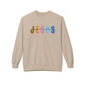 Jesus Colorblock Crewneck Sweatshirt