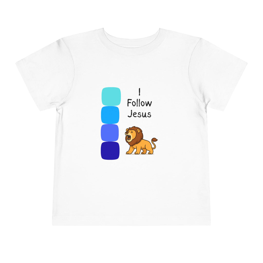 Toddler Tee — "I Follow Jesus"