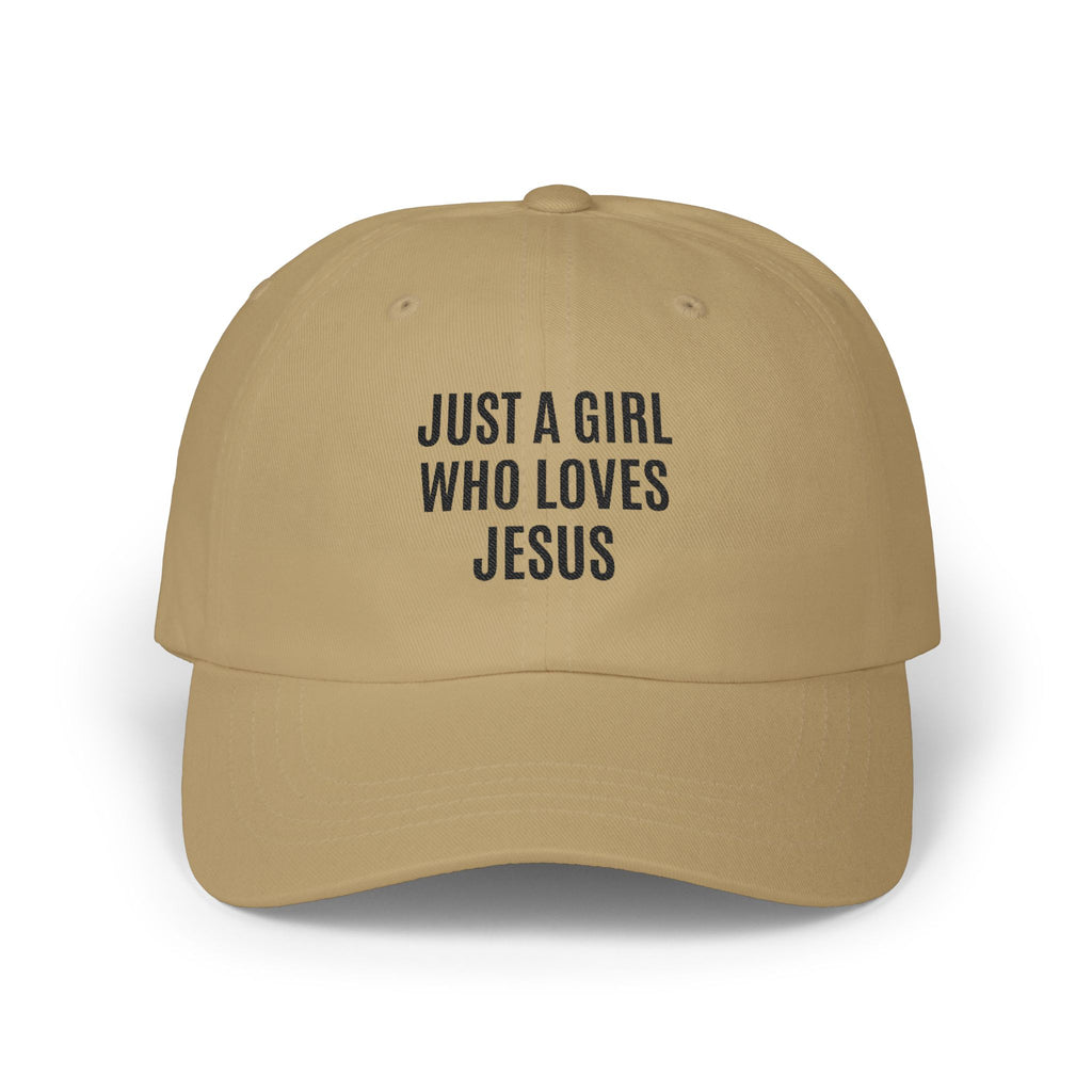 Just a Girl Who Loves Jesus Baseball Cap