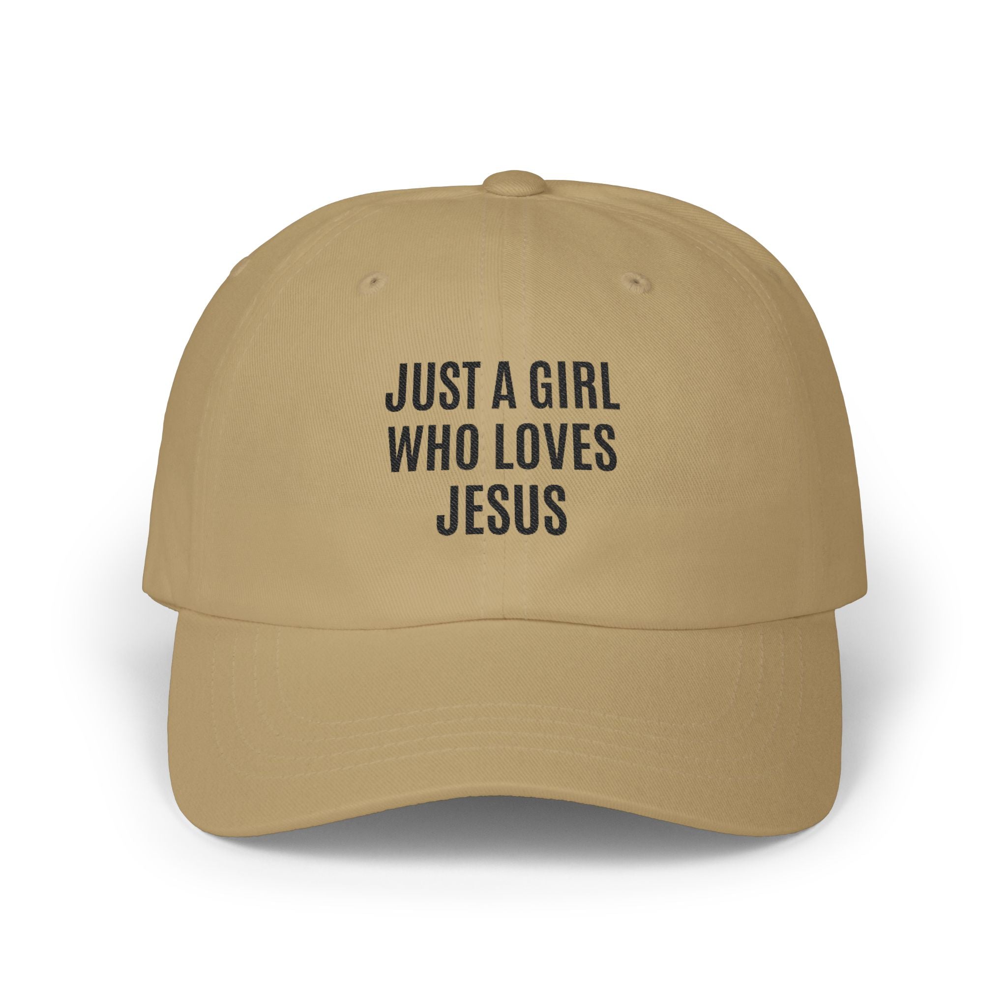 Just a Girl Who Loves Jesus Baseball Cap