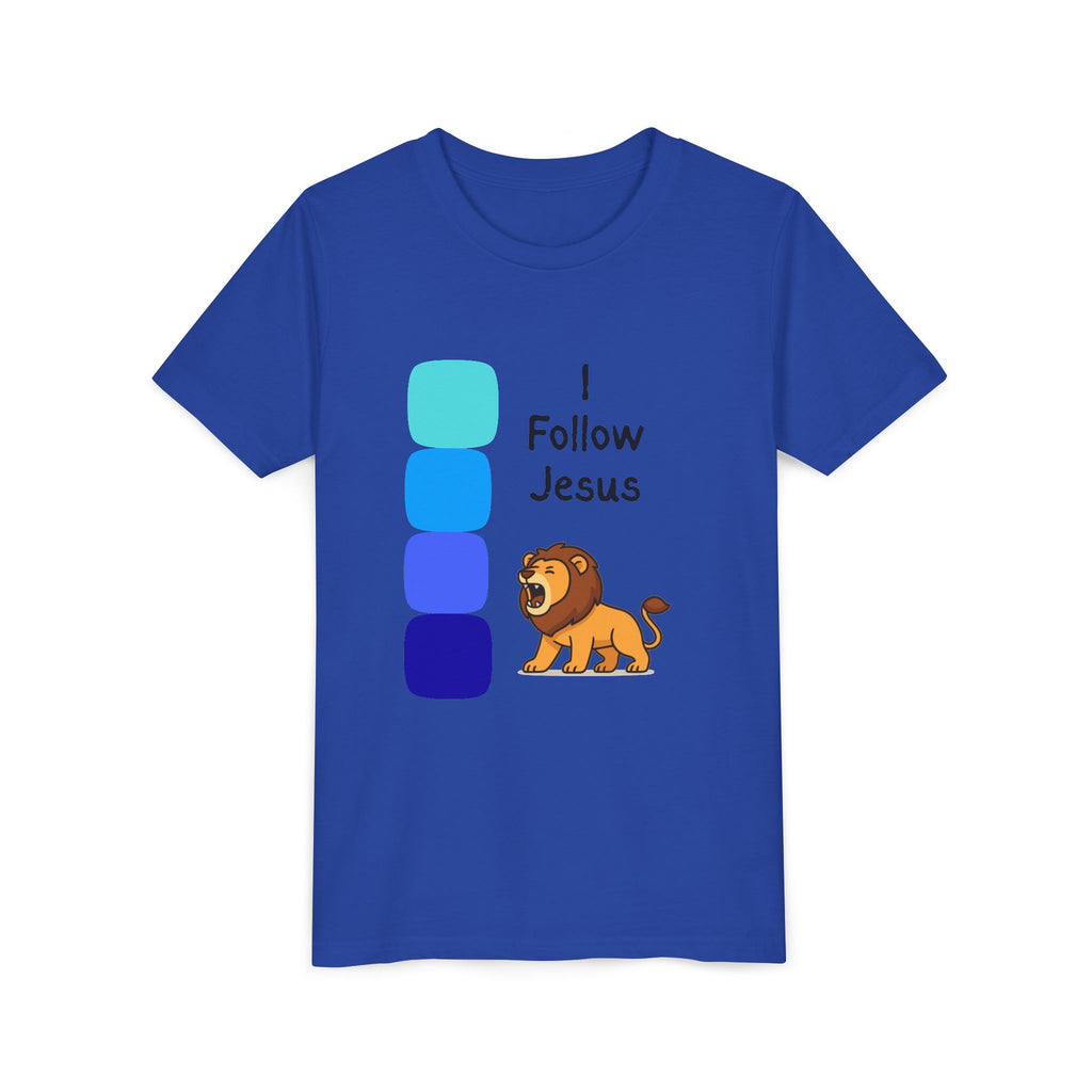 Kids Tee — "I Follow Jesus"