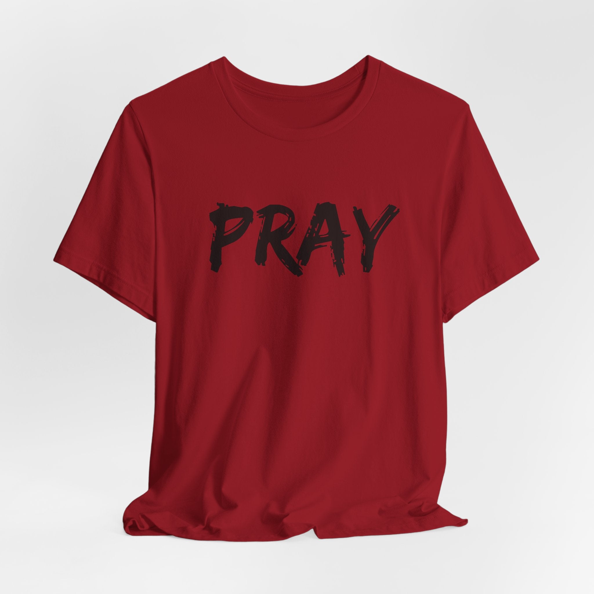 Pray — Minimalist Christian Tee