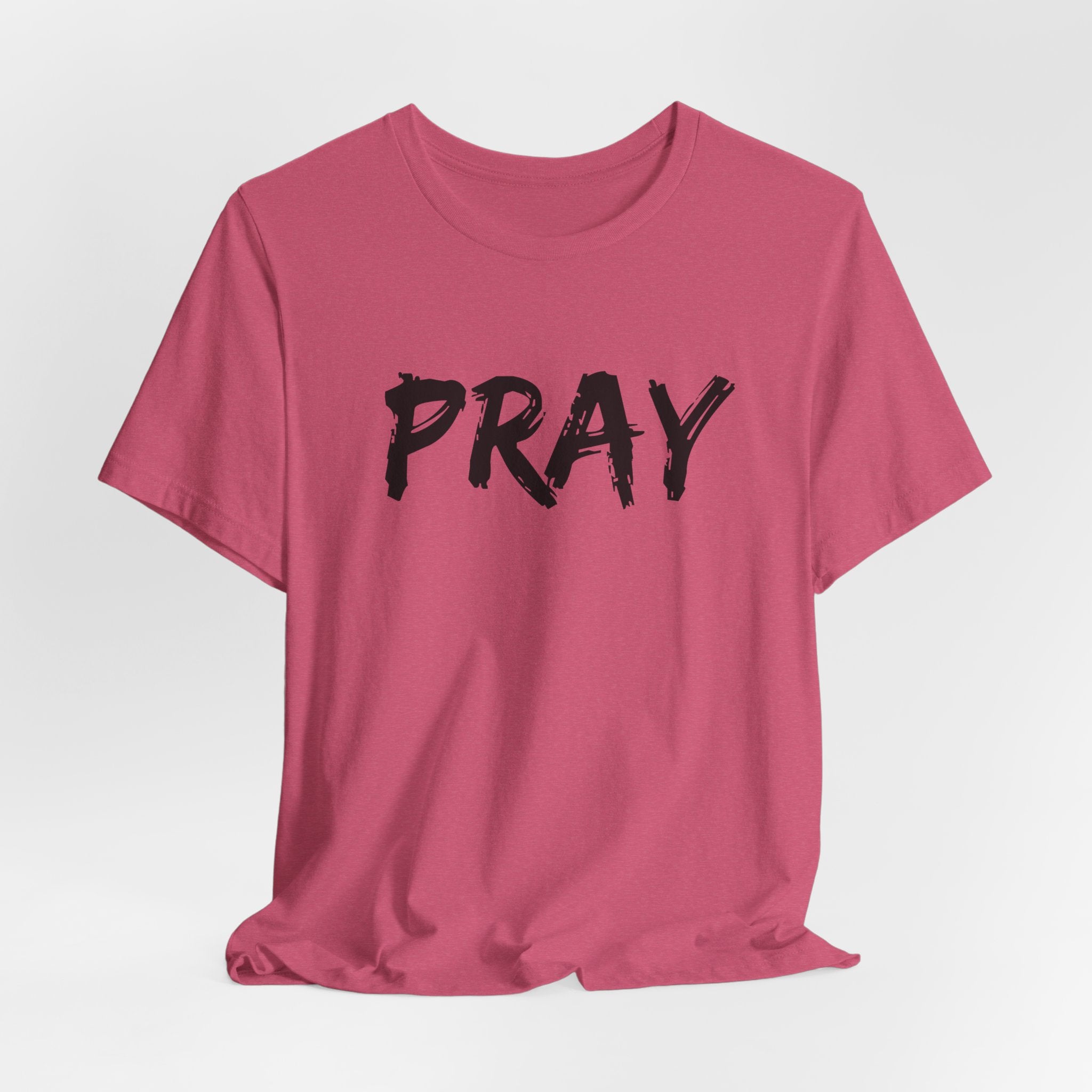 Pray — Minimalist Christian Tee