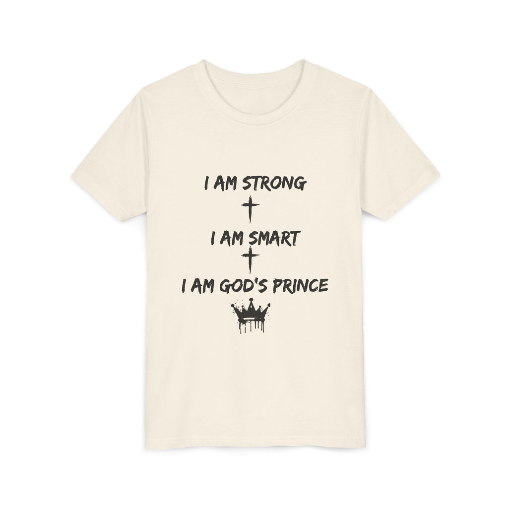 Kids I am God's Prince - Christian Kids Tee