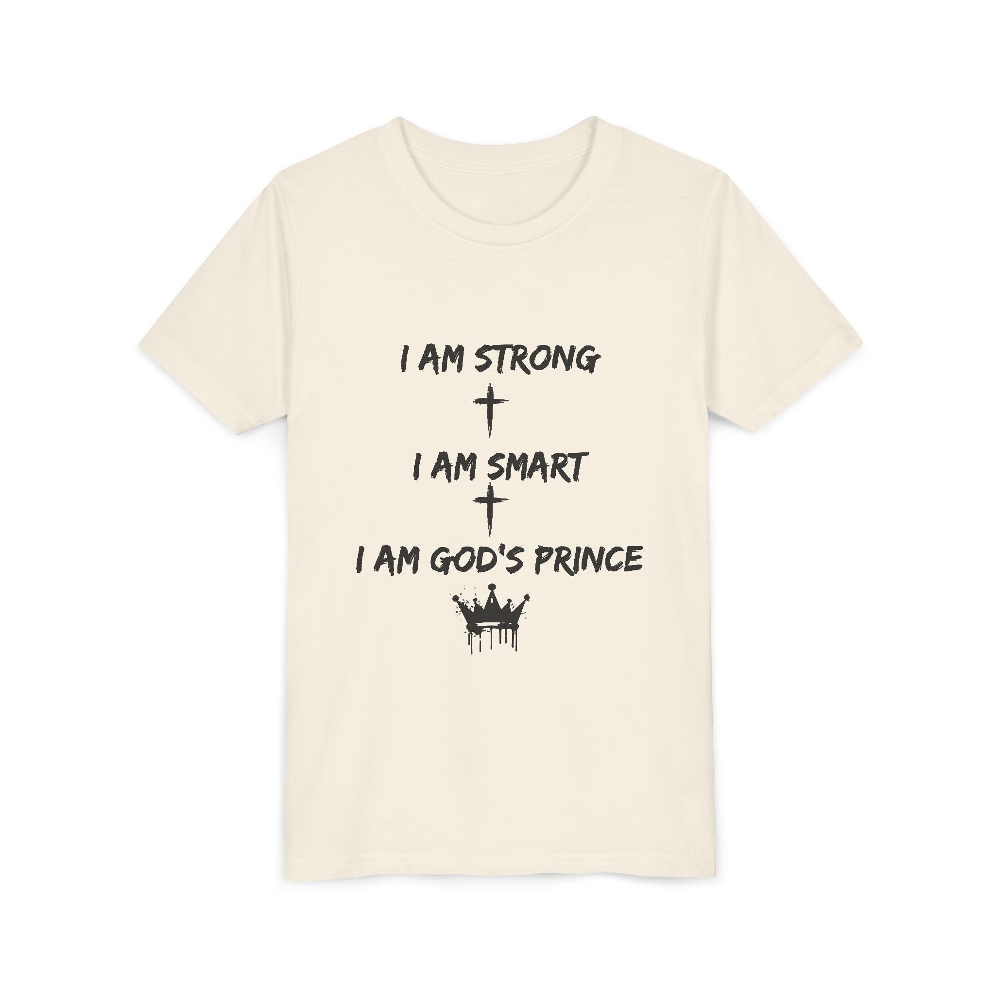 Kids I am God's Prince - Christian Kids Tee