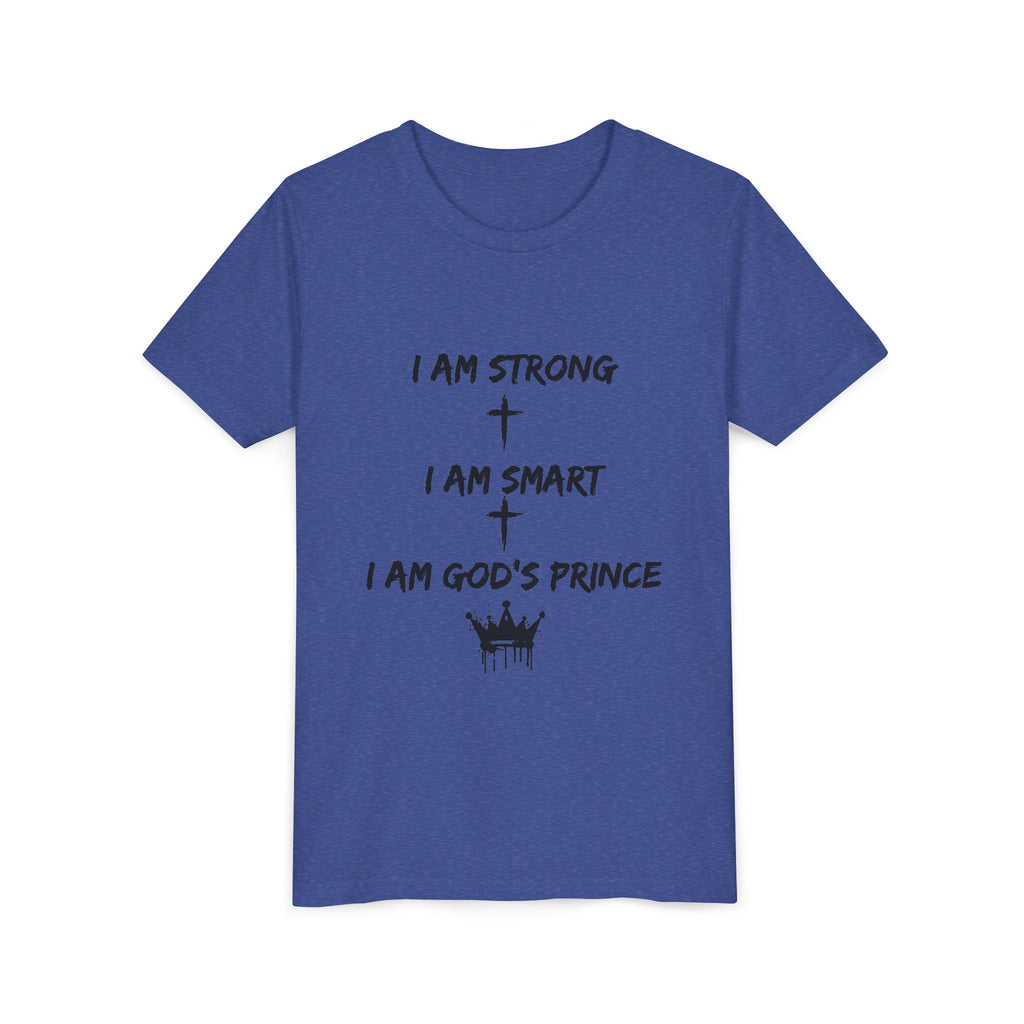 Kids I am God's Prince - Christian Kids Tee