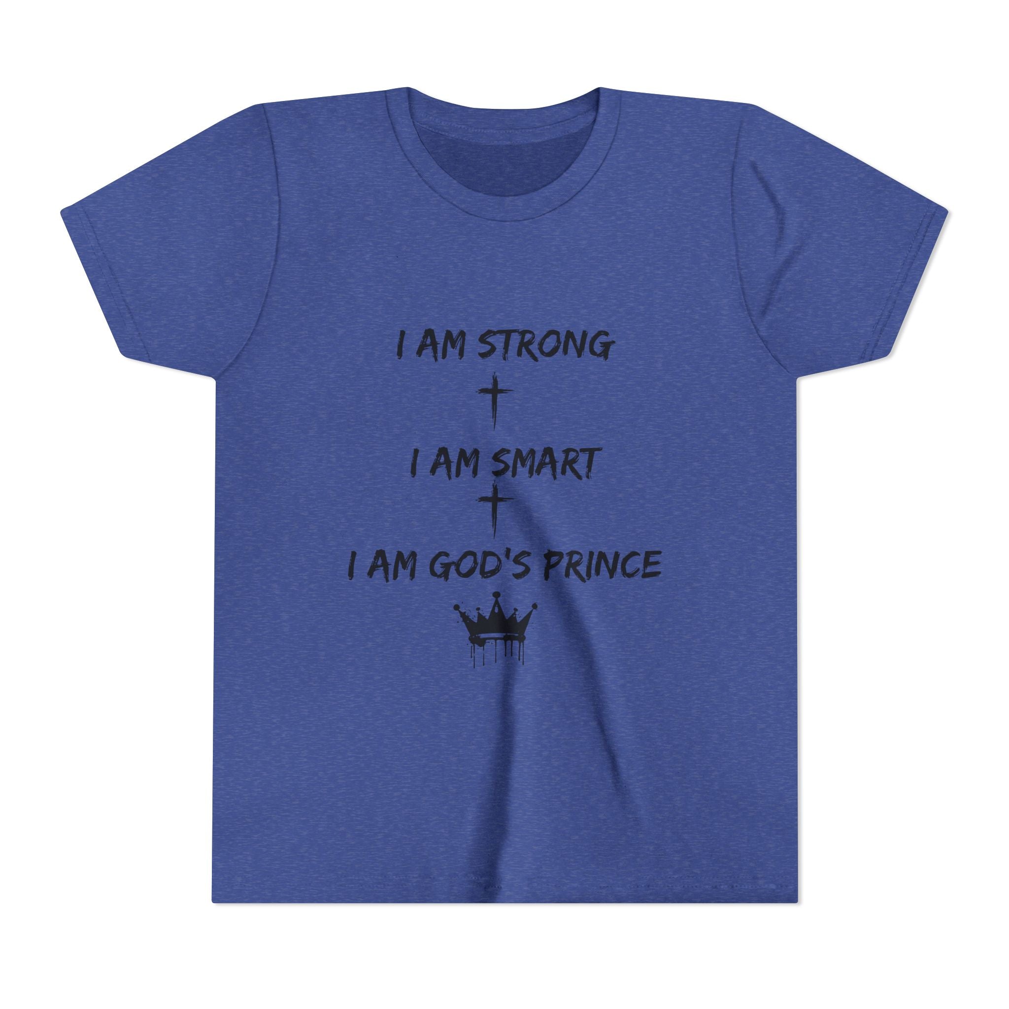 Kids I am God's Prince - Christian Kids Tee