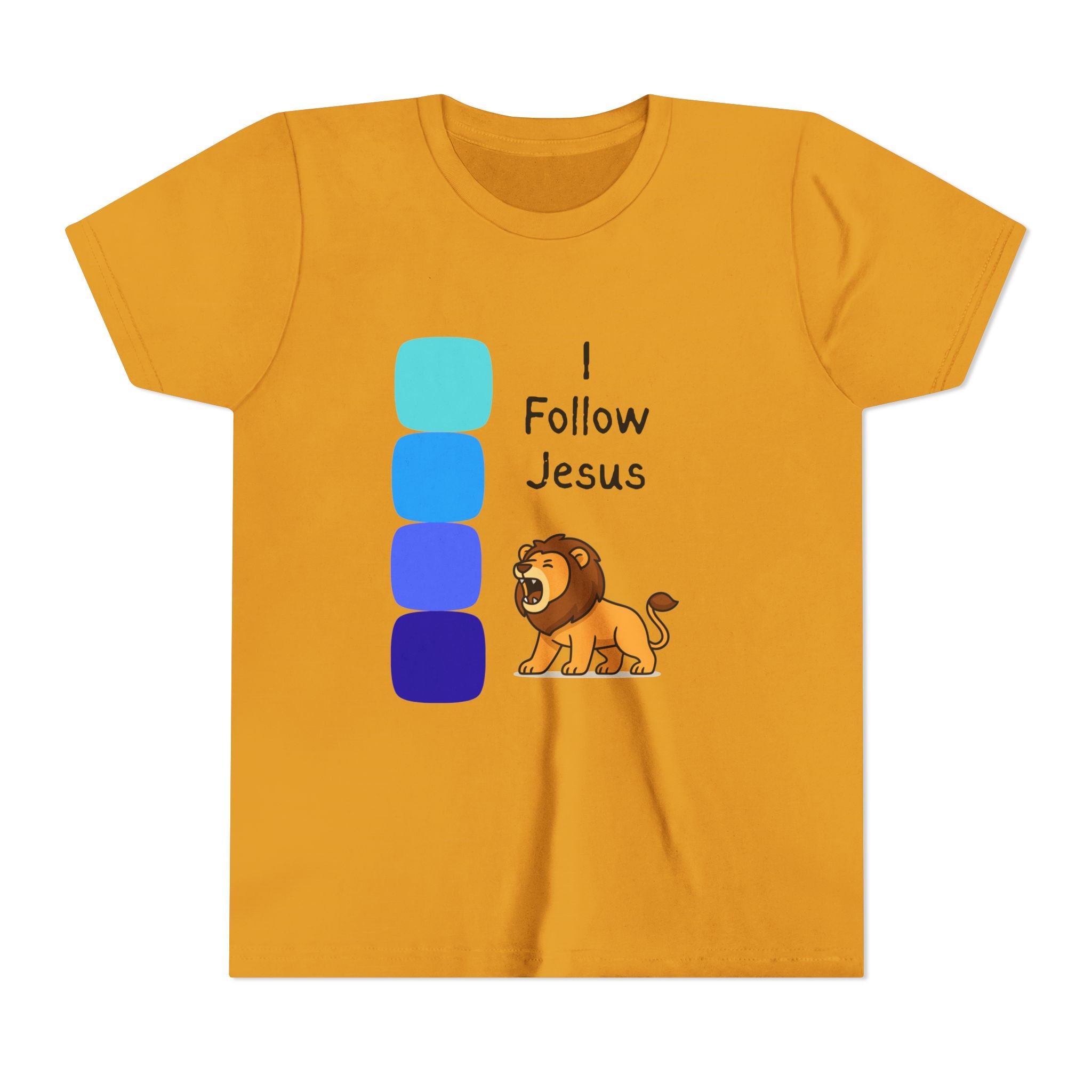 Kids Tee — "I Follow Jesus"