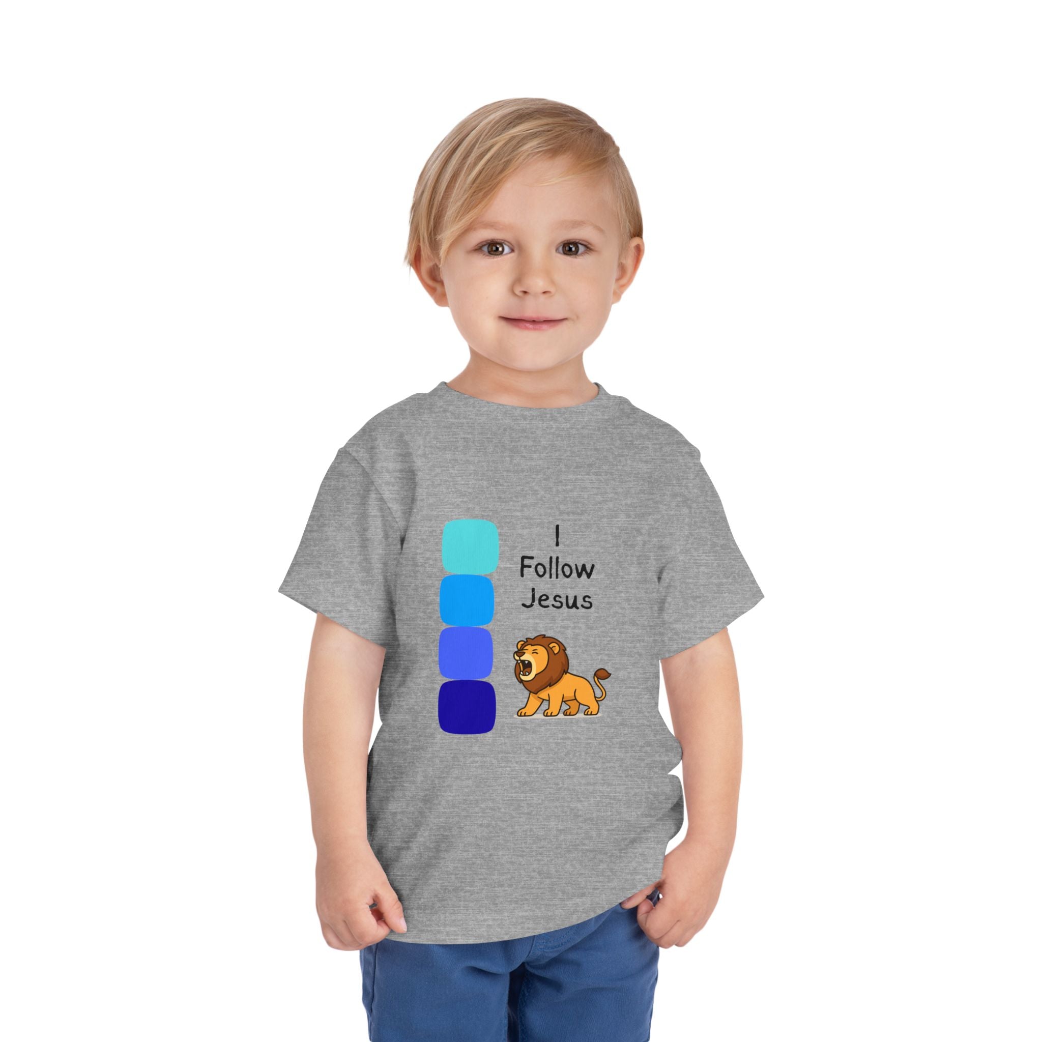 Toddler Tee — "I Follow Jesus"