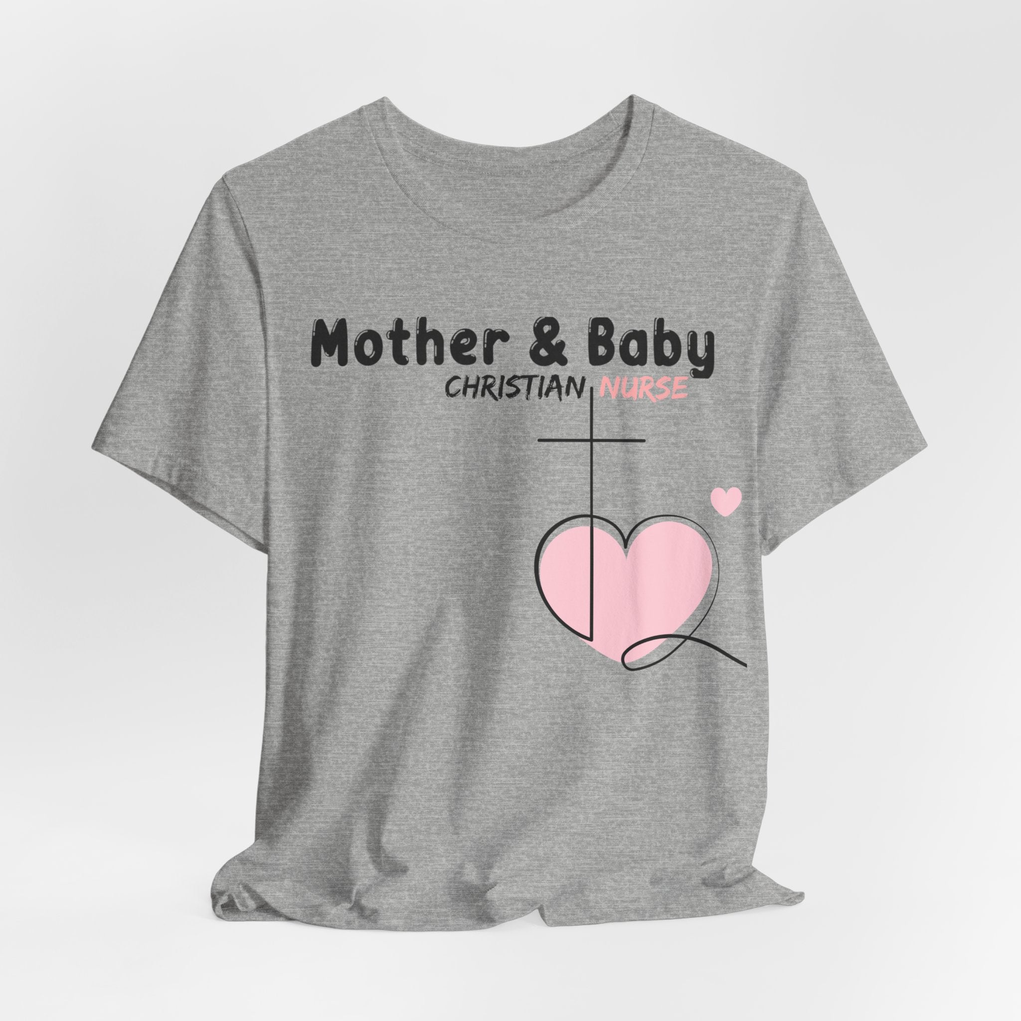 Mother Baby Christian Nurse Tee
