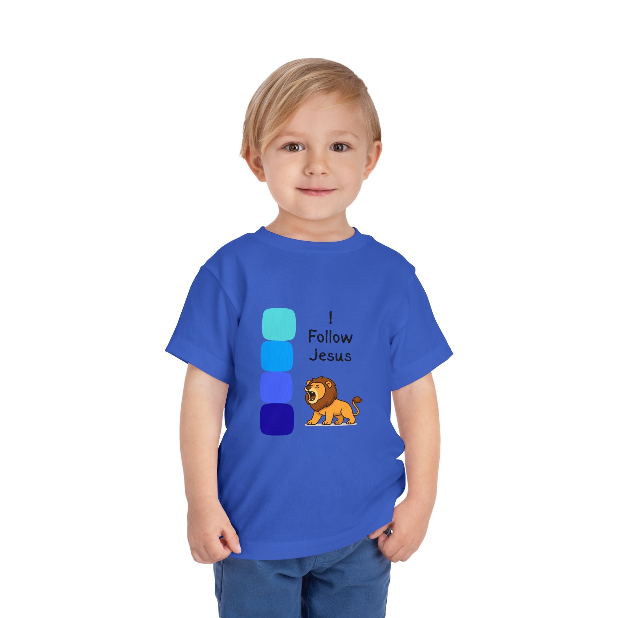 Toddler Tee — "I Follow Jesus"