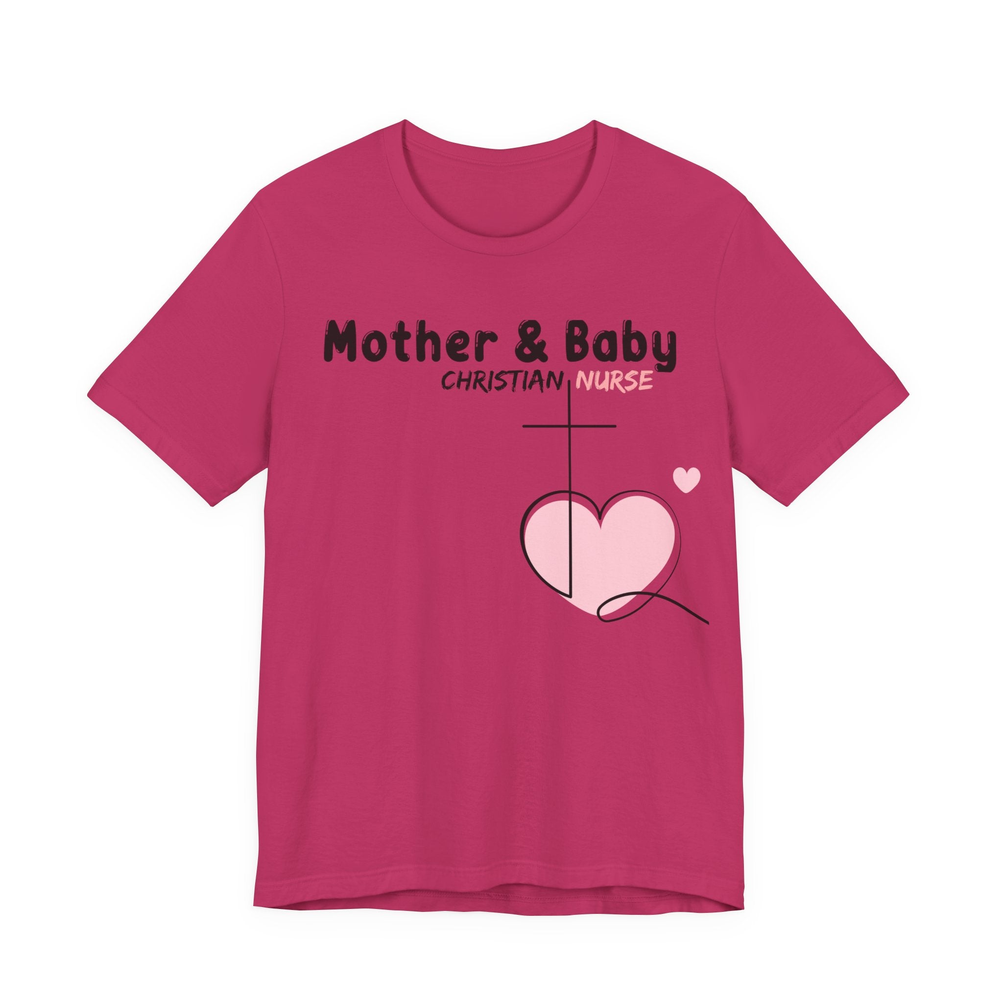 Mother Baby Christian Nurse Tee