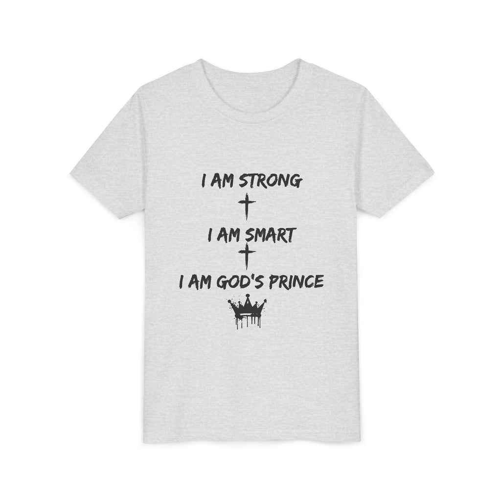 Kids I am God's Prince - Christian Kids Tee