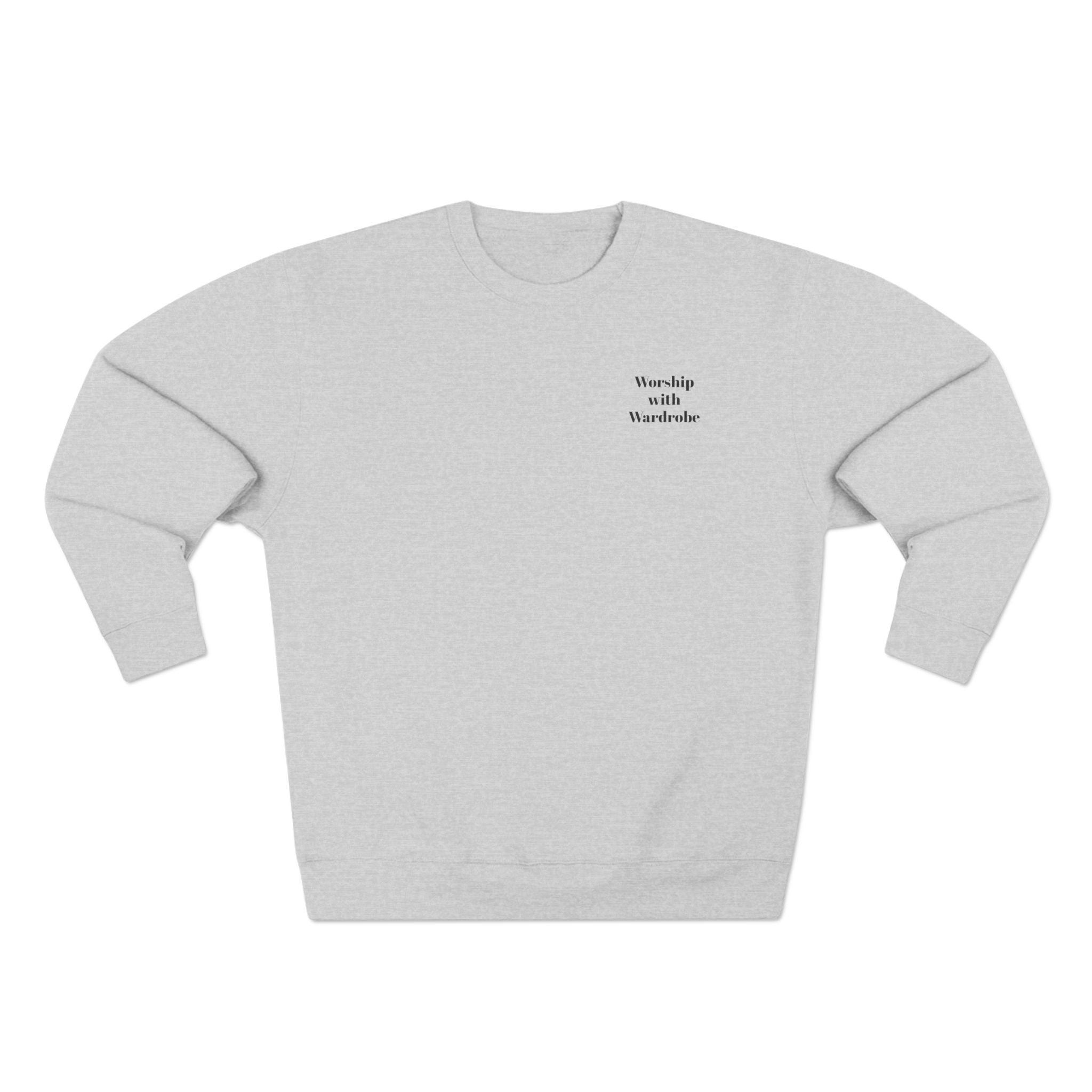 Order My Steps Lord Sweatshirt –God's got my back Edition