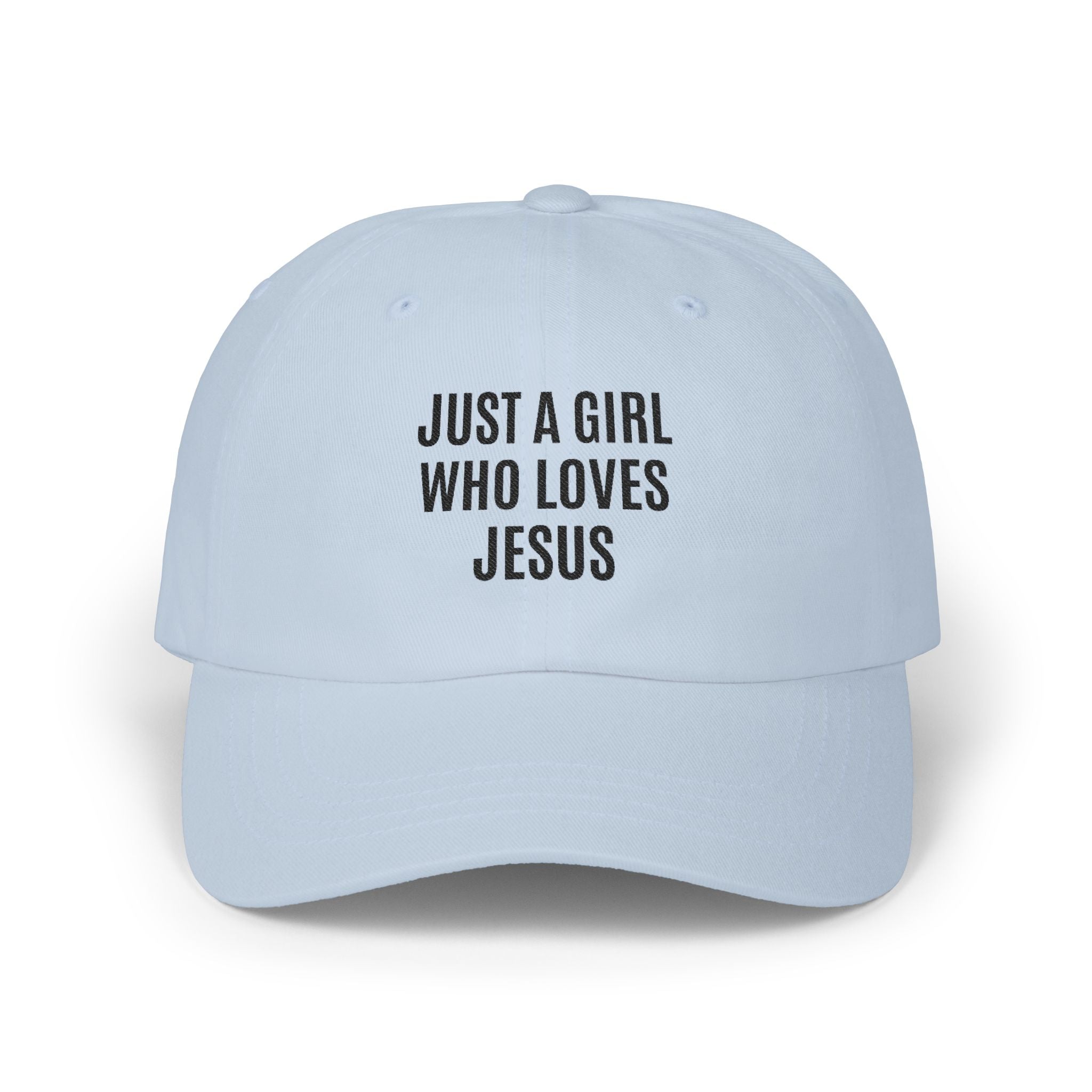 Just a Girl Who Loves Jesus Baseball Cap