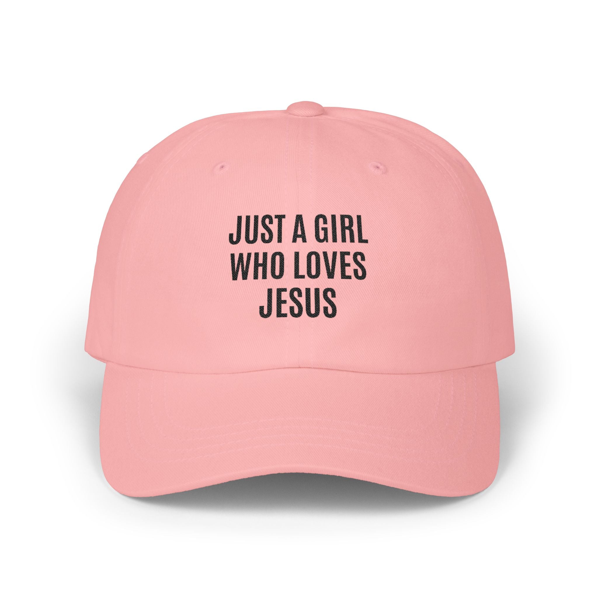 Just a Girl Who Loves Jesus Baseball Cap