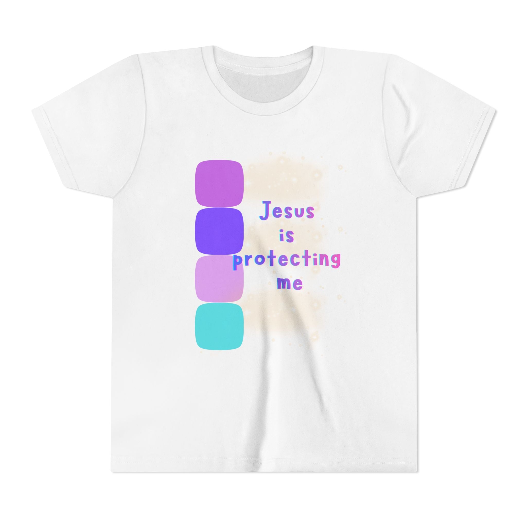 Kids Tee — "Jesus Is Protecting Me"