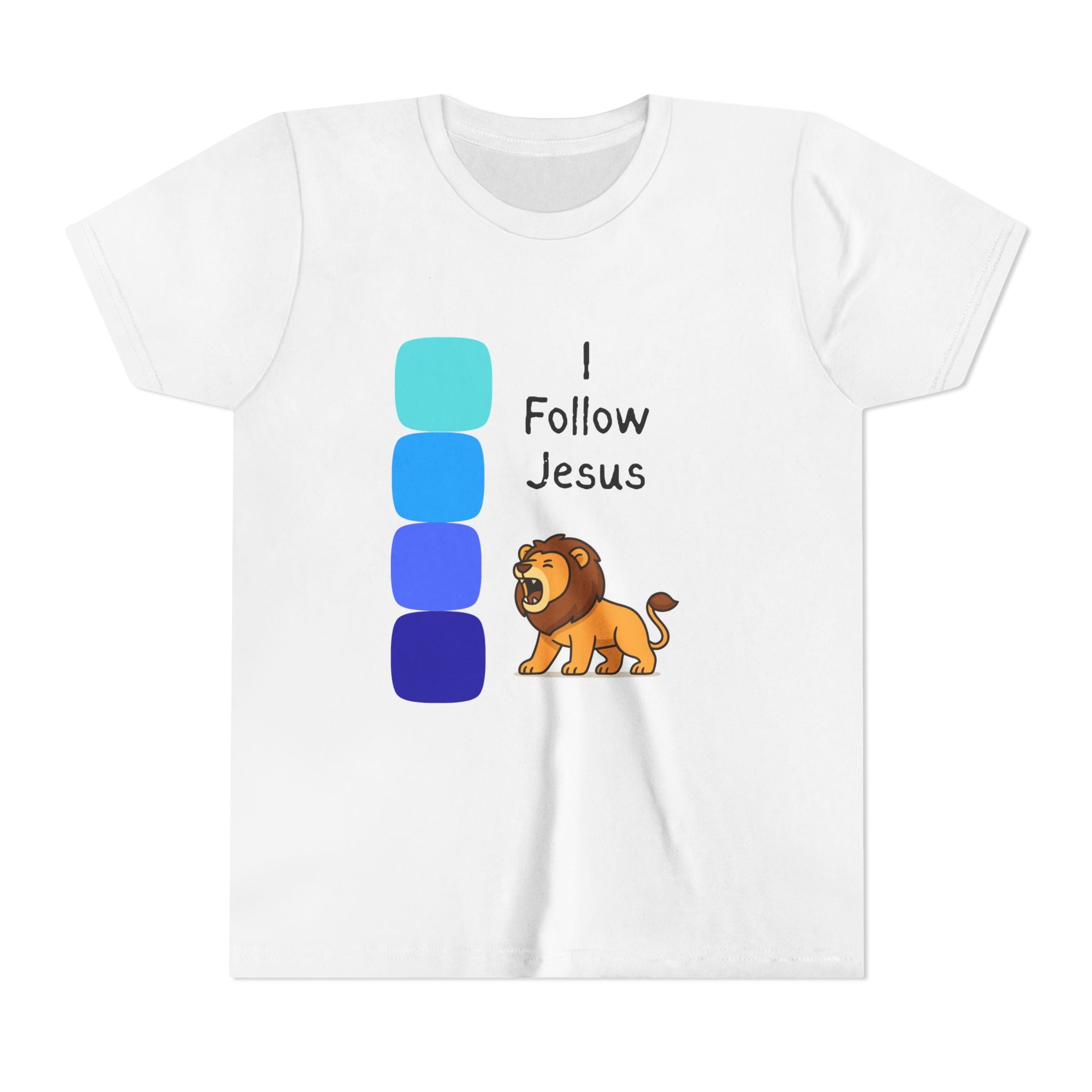 Kids Tee — "I Follow Jesus"