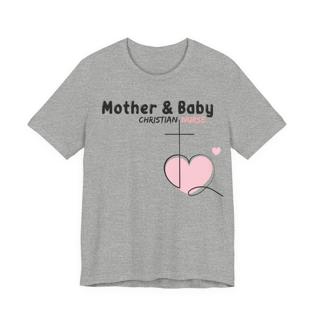 Mother Baby Christian Nurse Tee