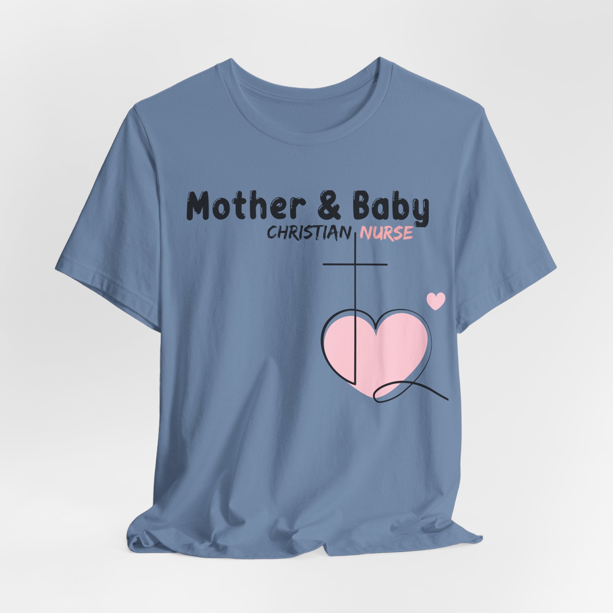 Mother Baby Christian Nurse Tee