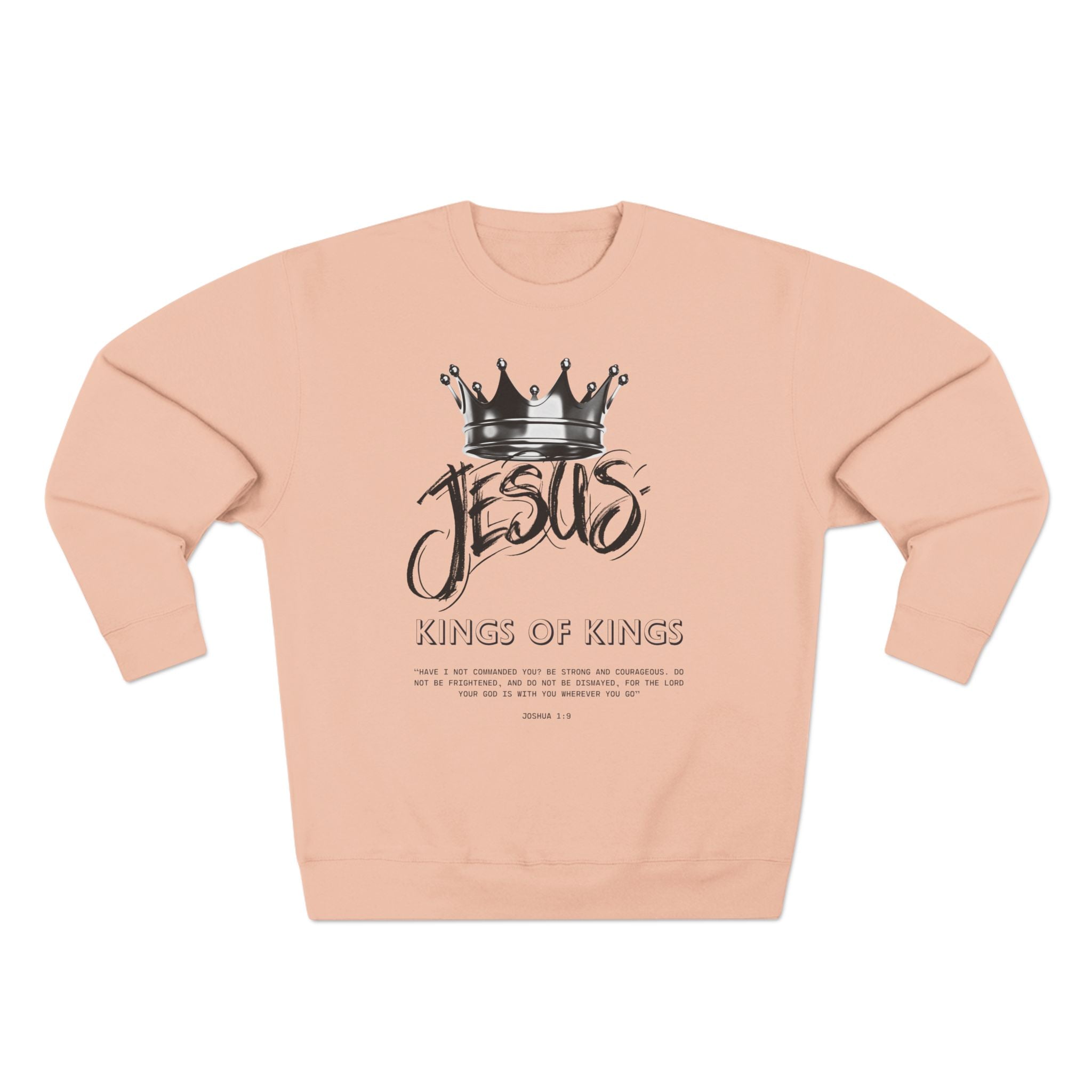 Jesus King of Kings Sweatshirt — Christian Crown Crewneck