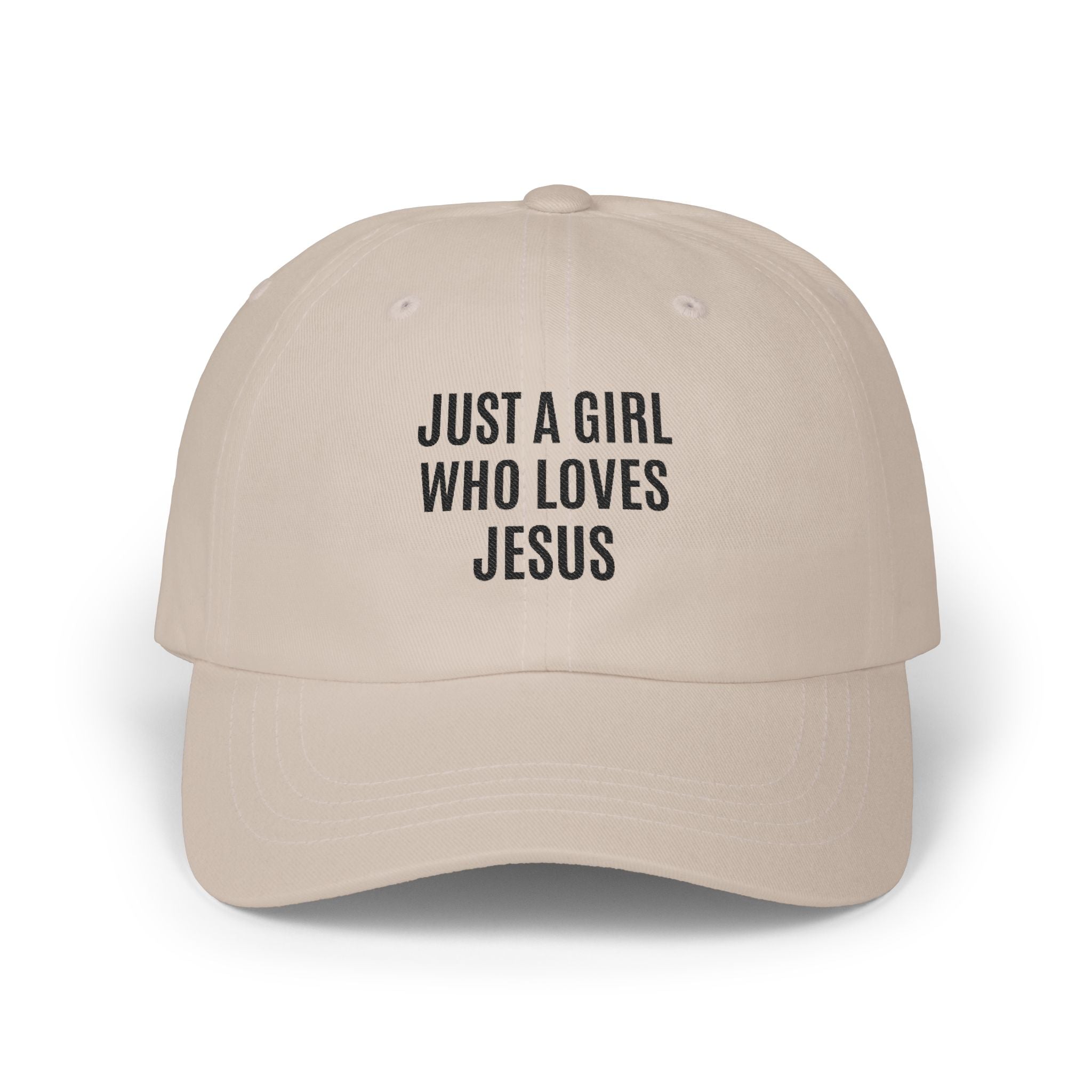 Just a Girl Who Loves Jesus Baseball Cap