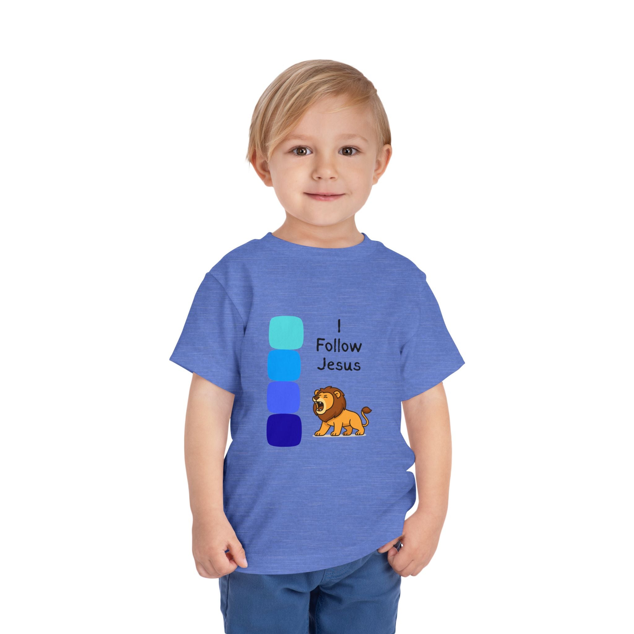 Toddler Tee — "I Follow Jesus"