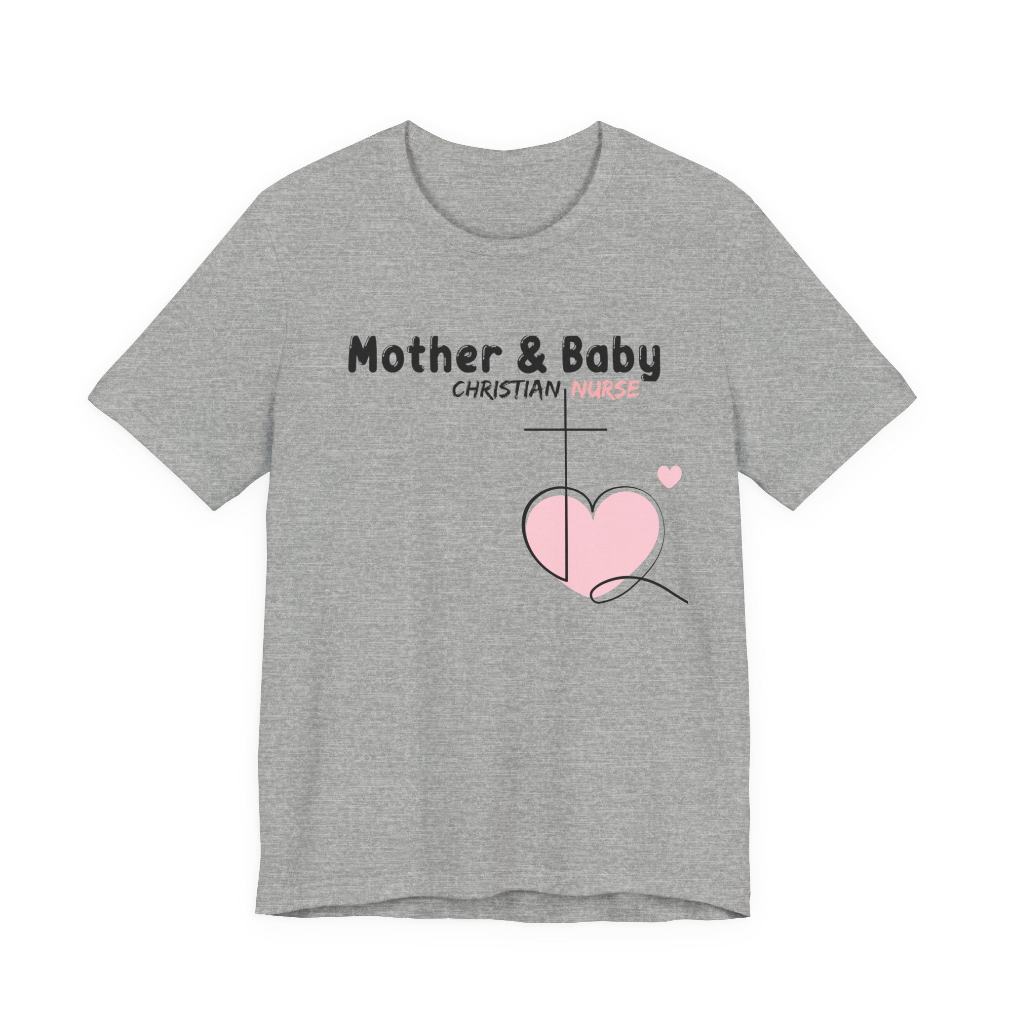 Mother Baby Christian Nurse Tee