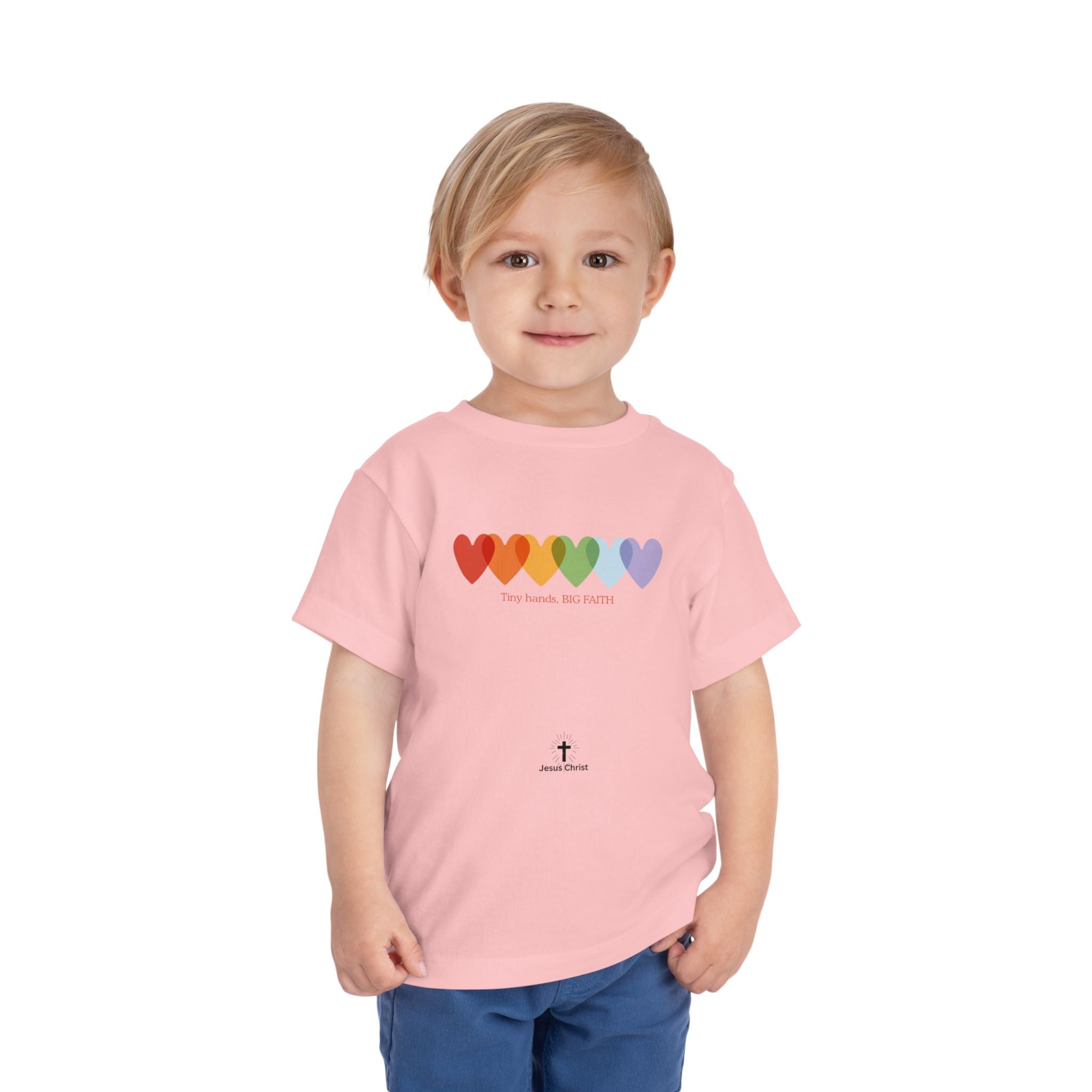 Toddler Tee - Tiny Hands, Big Faith
