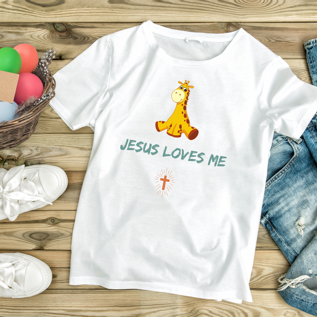 Toddler Tee — 'Jesus Loves Me'