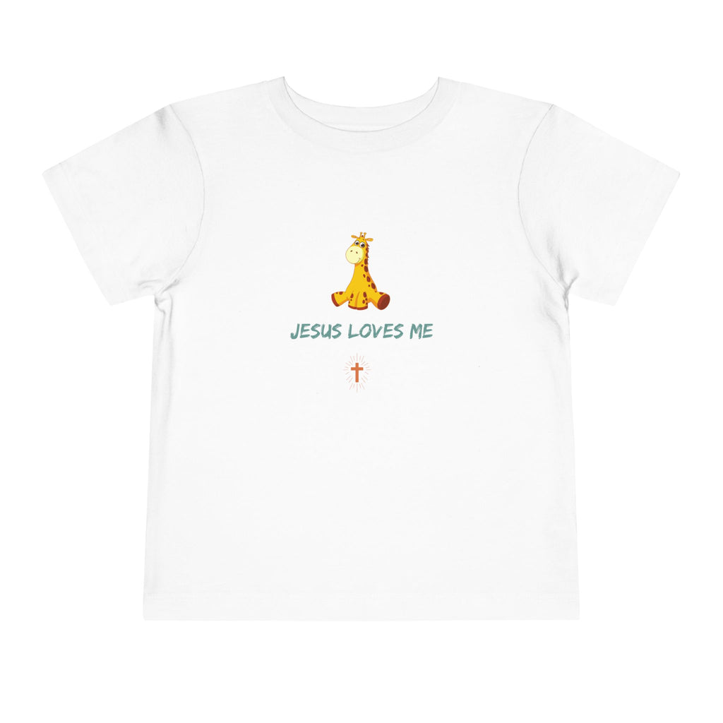 Toddler Tee — 'Jesus Loves Me'