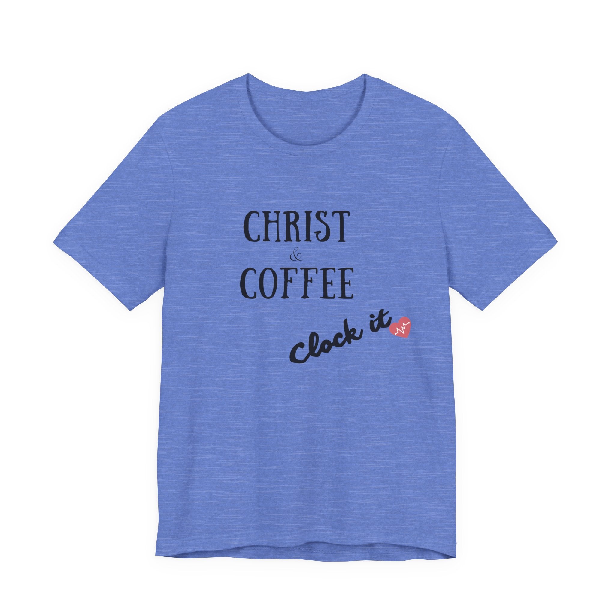 Christ & Coffee — Minimalist Christian Tee