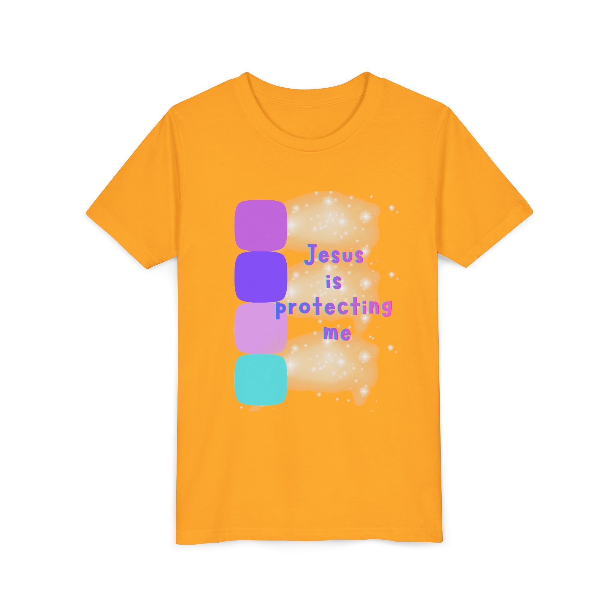 Kids Tee — "Jesus Is Protecting Me"