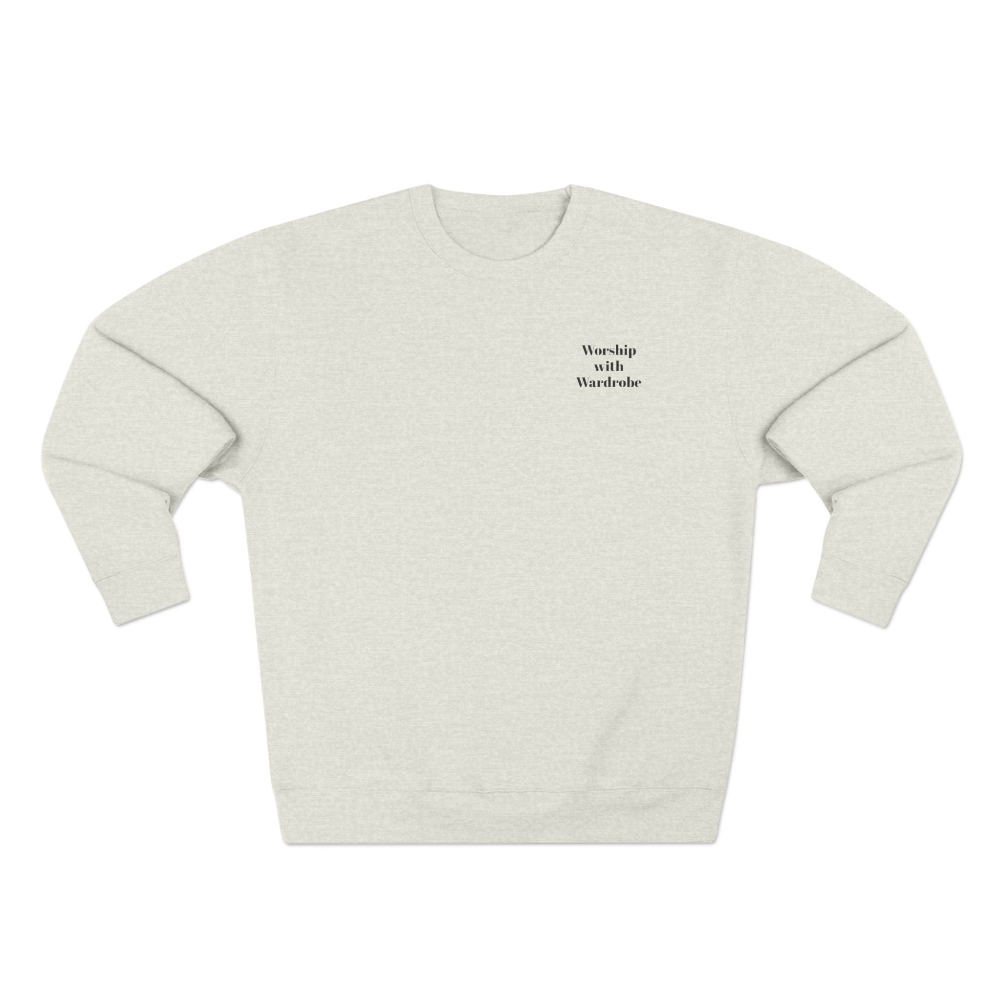 Order My Steps Lord Sweatshirt –God's got my back Edition