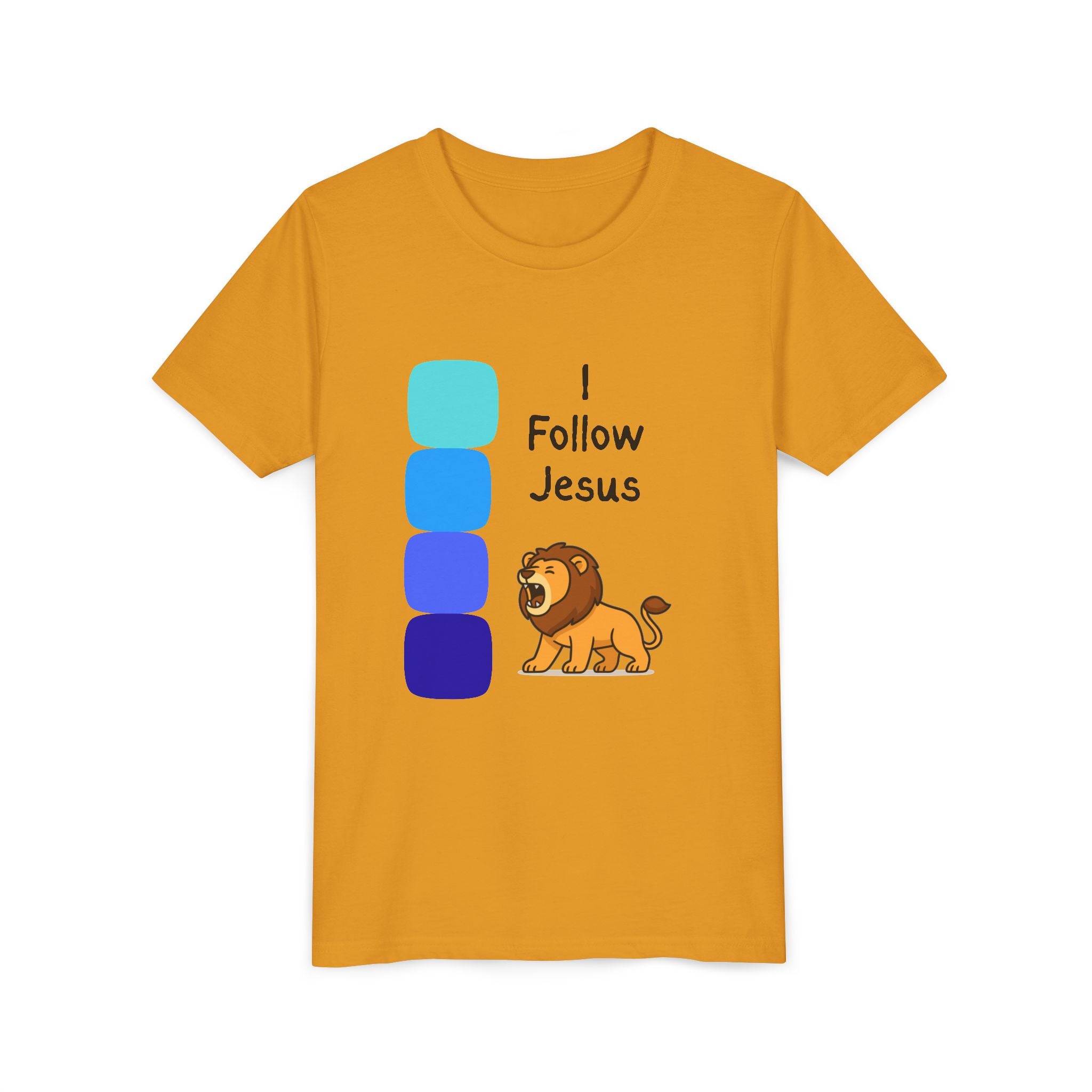 Kids Tee — "I Follow Jesus"