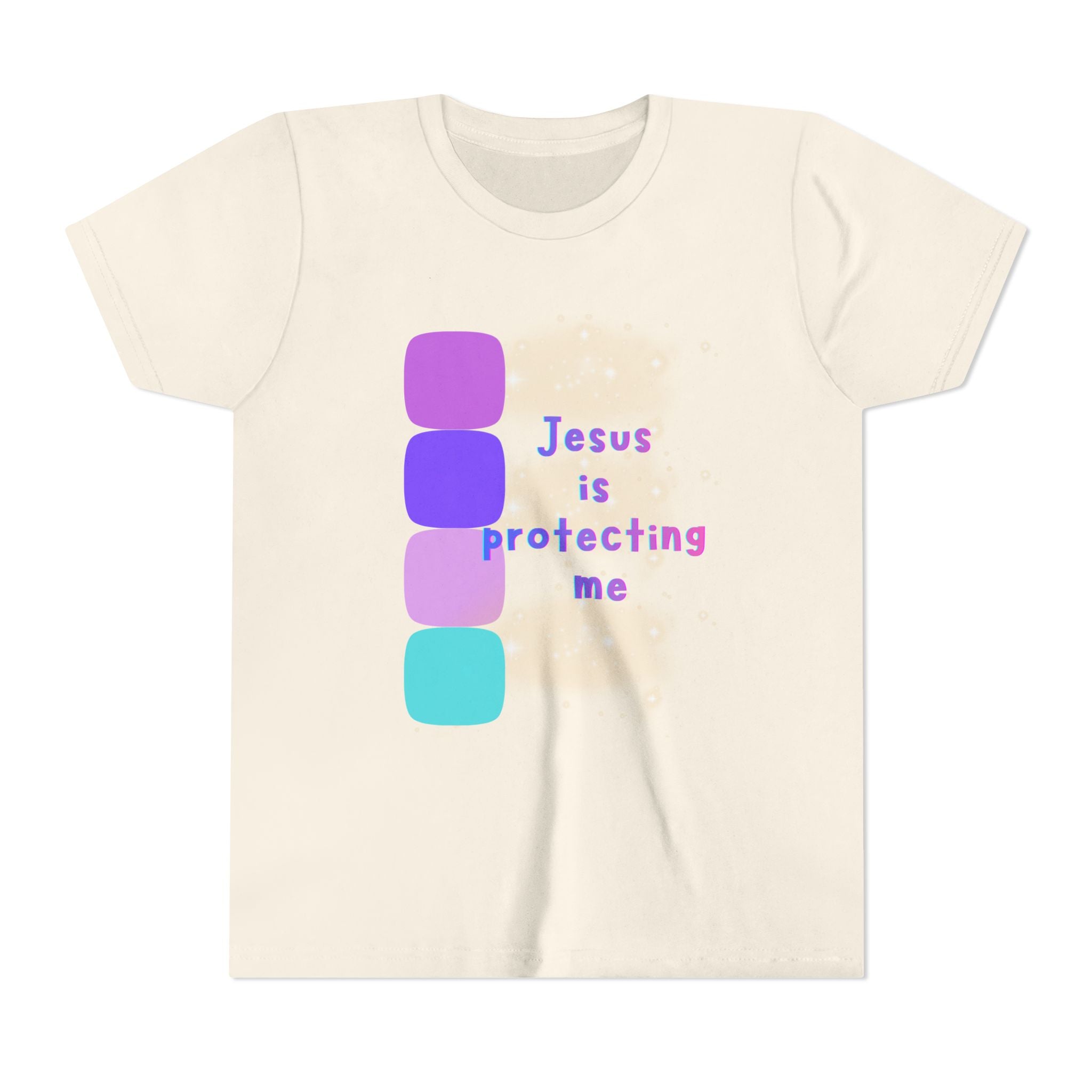 Kids Tee — "Jesus Is Protecting Me"