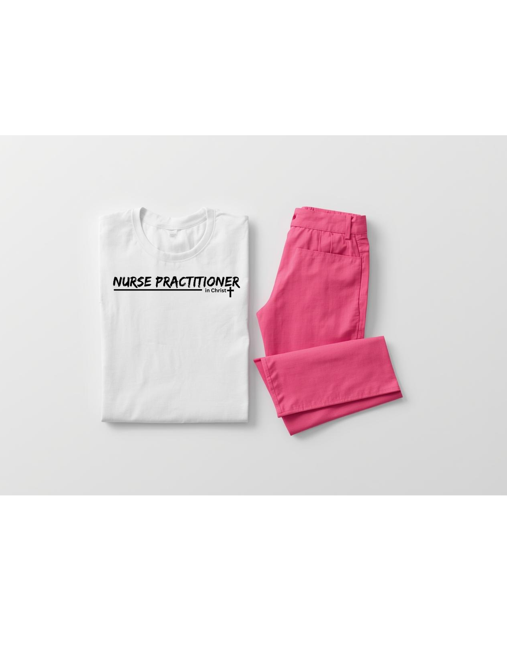 Nurse Practitioner In Christ Tee
